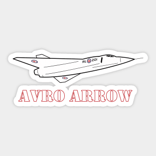 Avro Arrow Sticker